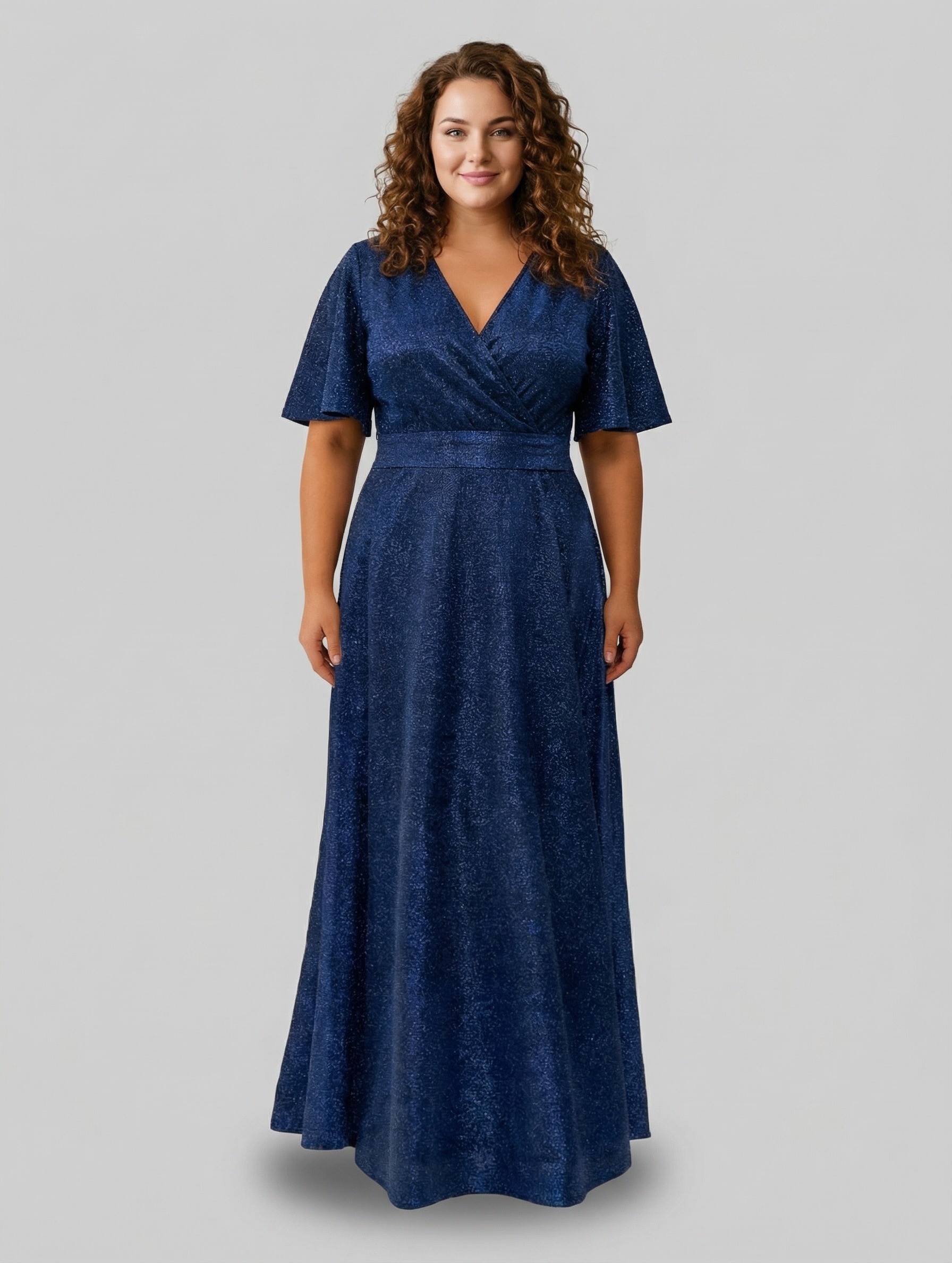 1 (4) Платье женское вечернее plus size — изображение 1